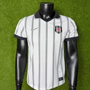 Beşiktaş Beyaz Çizgili 2026-2027 Sezon Forması